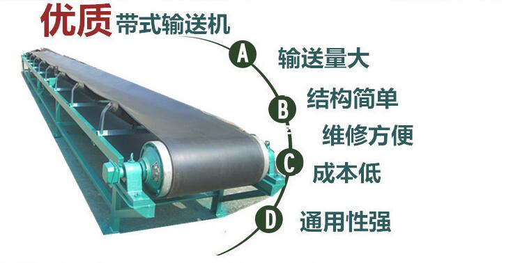 水平皮帶輸送機(jī)特點(diǎn)